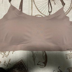 Nautica Logo Wire-Free Lounge Bra